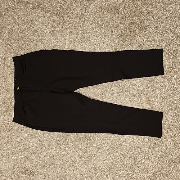 Michael Kors Black Stretch‎ Pants Large - Picture 2 of 6
